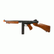 M1A1 AEG, Metal Gears/Gearbox, Incl Batt &amp; Chrg, Black/Brown