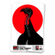 Thompson Target HALO Life-Size Turkey Reactive Splatter Targets 12.5x19, 10 Pack, Black/Red, Large, 4648-10