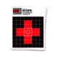 Thompson Target HALO Scope Sight-In Reactive Splatter Targets 8.5x11, 20 Pack, Black/Red, Small, 4605-20