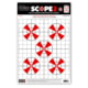 Thompson Target Scope 2 Sight-In 12.5x19 Paper Shooting Targets, 30 Pack, Red, Large, 2333-30