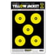 Thompson Target Yellow Jacket 12.5x19 Paper Shooting Targets, 30 Pack, Yellow, Large, 9999-30