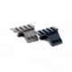 Tier One Short Saddle Ring Top Accessory Rail, Short, 35mm, Black, T1MUSARR35