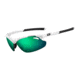 Tifosi Optics Tyrant 2.0 Sunglasses - Matte White Frame w/Clarion Green,AC Red and Clear Lens 1120101228
