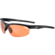 Tifosi Optics Veloce w/ BackCountry Orange Lenses, Gloss Black Frame 1040300233