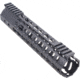 Tiger Rock AR-10/LR-308 10&quot; Super Slim Light Keymod Free Float Handguard w/Steel Barrel Nut, Black, FSK308-10
