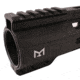 EDEMO Tiger Rock AR-10/LR-308 Hybrid Cut Super Slim M-LOK Free Float Handguard, 12 in, Black, FML308-TC-R-12C#, EDEMO1