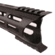 Tiger Rock AR-10/LR-308 Hybrid Cut Super Slim M-LOK Free Float Handguard, 15 in, Black, FML308-TC-R-15C#