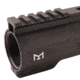 Tiger Rock AR-10/LR-308 Hybrid Cut Super Slim M-LOK Free Float Handguard, 15 in, Black, FML308-TC-R-15C#