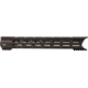 Tiger Rock AR-10/LR-308 Hybrid Cut Super Slim M-LOK Free Float Handguard, 15 in, Black, FML308-TC-R-15C#