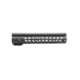 Tiger Rock AR-15 10&quot; Super Slim Light Keymod Free Float Handguard w/Steel Barrel Nut &amp; Top Rail, Black, FSM10