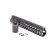 Tiger Rock AR-15 10&quot; Super Slim Light Keymod Free Float Handguard w/Steel Barrel Nut &amp; Top Rail, Black, FSM10