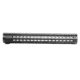 Tiger Rock AR-15 Keymod Handguard, 16&quot;, Extra Long, Free Float, w/Steel Barrel Nut, Black, FKM16