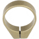 Tiger Rock AR-15 Pistol Buffer Tube Locking Collar, Tan, LCR-T