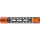 Timber Creek Enforcer 9in M-Lok Handguard, Orange Anodized, CF E9 HG OA