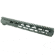 Timber Creek Greyman 10in Handguard, Black, G10 HG BL