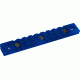 Timber Creek Keymod 9 Slot Quick Disconnect Picatinny Rail, Blue, K 9S QD PR B