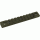 Timber Creek Keymod 9 Slot Quick Disconnect Picatinny Rail, OD Green, K 9S QD PR OD