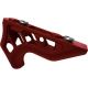 Timber Creek Keymod Enforcer Mini Angled Foregrip, Red, Standard, K EM AFG R