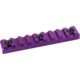Timber Creek MLOK 9 Slot Picatinny Rail, Purple, 9 slot, M 9S PR PPA