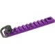 Timber Creek MLOK 9 Slot Quick Disconnect Picatinny Rail Combo, Purple, 9 slot, M 9S QD PRC PPA