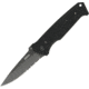 Timberline Vallotton Signature Linerlock Folding Knife,Partially Serrated,Black,G10 Handle TM1231BX