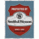 Tin Signs Protected By S&amp;W Tin Sign TSN1682