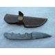 Titan 15N20/1095 Damascus Steel Fixed Knife, TD-030, Damascus Handle, 2.8in. Blade TDK-30
