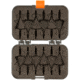 Titan Broadhead Box and Caddy, Gray/Orange, 5.5 in x 3.75 in, 7009