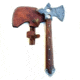 USED Titan Damascus Steel Tomahawk, 12.2in, TD-086, TDK-86, EDEMO1