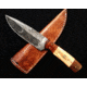 Titan Damascus Steel Fixed Knife 8.6in, TD-087