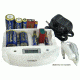 Titanium AA/AAA/C/D/9V Universal Ultra Fast Smart Charger, White, MD-3000-CHARGER