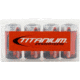 Titanium Innovations Battery Case, 2 x 18650/ 4 x CR123A Battery Capacity, Clear, TITANIUM-CASE-18650-CR123A