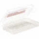 Titanium Innovations Battery Case, 2 x 18650/ 4 x CR123A Battery Capacity, Clear, TITANIUM-CASE-18650-CR123A
