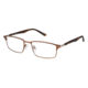 TLG NU019 Bifocal Prescription Eyeglasses - Frame Mt Brow / Tort, Size 53/18mm LYNU01902