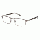 TLG NU019 Bifocal Prescription Eyeglasses - Frame Mt Gun/Gry Tort, Size 53/18mm LYNU01901
