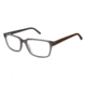 TLG NU032 Eyeglass Frames - Frame TRANS GREY, Size 55/16mm LYNU03203