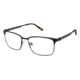 TLG NU034 Progressive Prescription Eyeglasses - Frame BROWN, Size 54/16mm LYNU03402