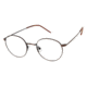 TLG NU037 Eyeglass Frames - Frame ANTIQUE GOLD, Size 48/21mm LYNU03702