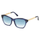 Tod's TO0169 Sunglasses - Shiny Blue Frame Color