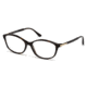 Tod's TO5129 Eyeglass Frames - Dark Havana Frame Color