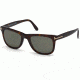 Tom Ford FT0336 Sunglasses - Havana Frame Color, Green Polarized Lens Color
