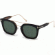 Tom Ford FT0541 Sunglasses - Black Frame Color, Green Lens Color