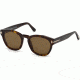 Tom Ford FT0590 Sunglasses - Dark Havana Frame Color, Roviex Lens Color