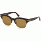Tom Ford FT0597 Sunglasses - Havana Frame Color, Brown Lens Color