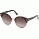 Tom Ford FT0608 Sunglasses - Coloured Havana Frame Color, Gradient Lens Color