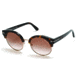 Tom Ford FT0608 Sunglasses - Dark Havana Frame Color, Brown Mirror Lens Color