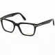 Tom Ford FT5304 Eyeglass Frames - Shiny Black Frame Color, Shiny Black Lens Color