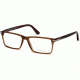 Tom Ford FT5408 Eyeglass Frames - Shiny Dark Green Frame Color, Shiny Dark Green Lens Color