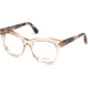 Tom Ford FT5463 Eyeglass Frames - Shiny Light Brown Frame Color