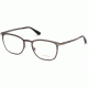 Tom Ford FT5464 Eyeglass Frames - Shiny Dark Ruthenium Frame Color